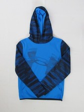 BOYS  UNDER ARMOUR COLD GEAR LOOSE FIT HOODIE, BLUE/NAVY, SIZE YOUTH LARGE