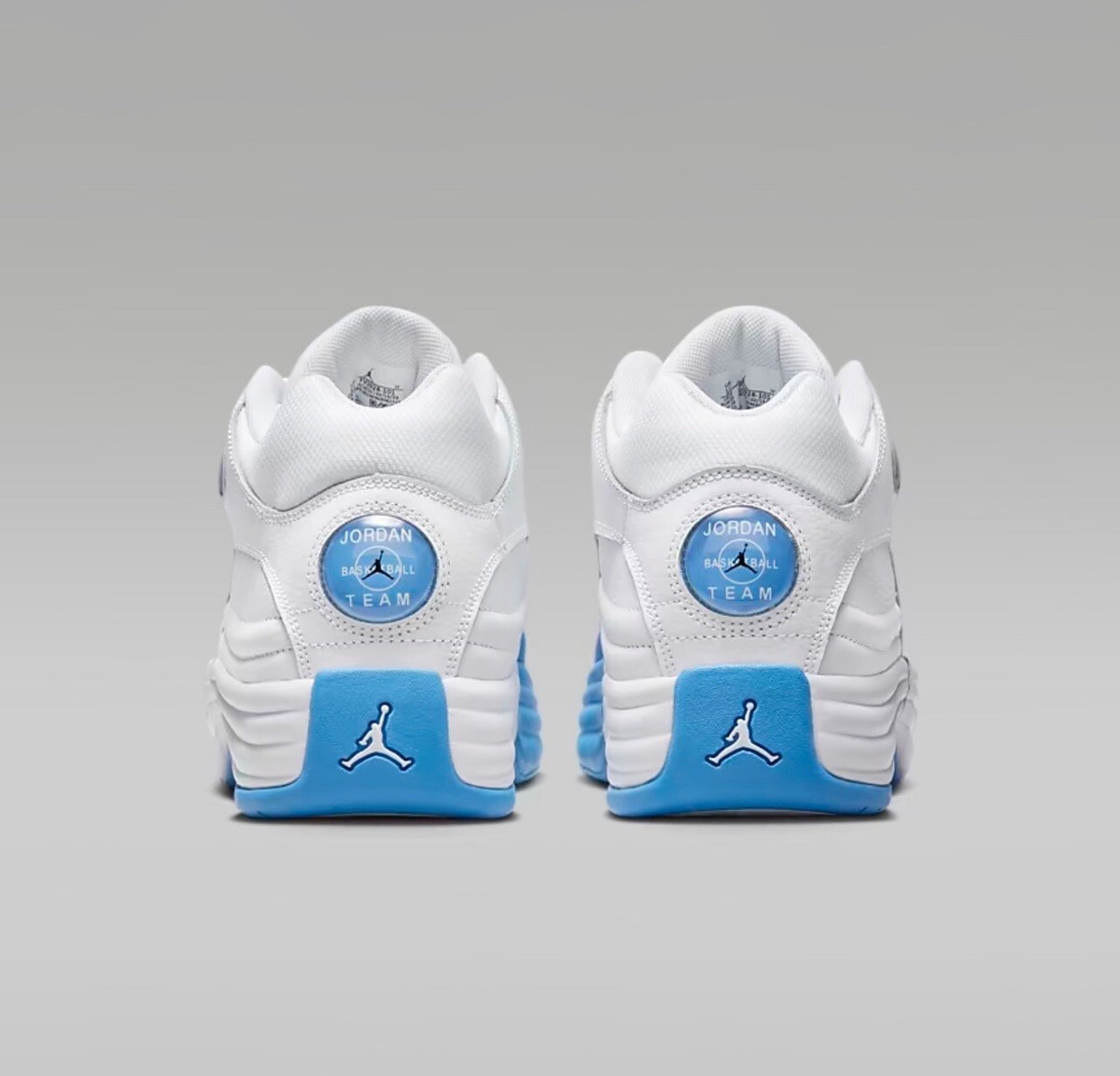 JORDAN Team1 バッシュ　ホワイト/ブルー Size 9 - Air Jordan Jumpman Team 1 White University Blue | eBay