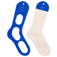 2Pcs Acrylic Sock Blockers Blue Knitting Sock Ruler Stocking Blockers Socking...