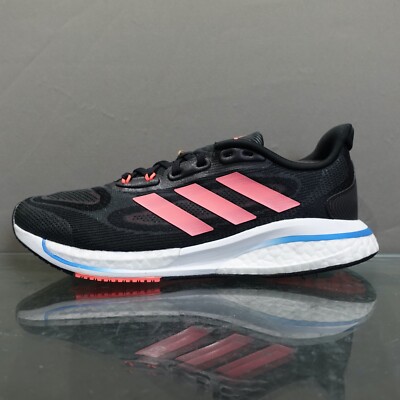 Adidas Supernova Women's Size 7 Running Shoes Black Pink Athletic Sneakers #535