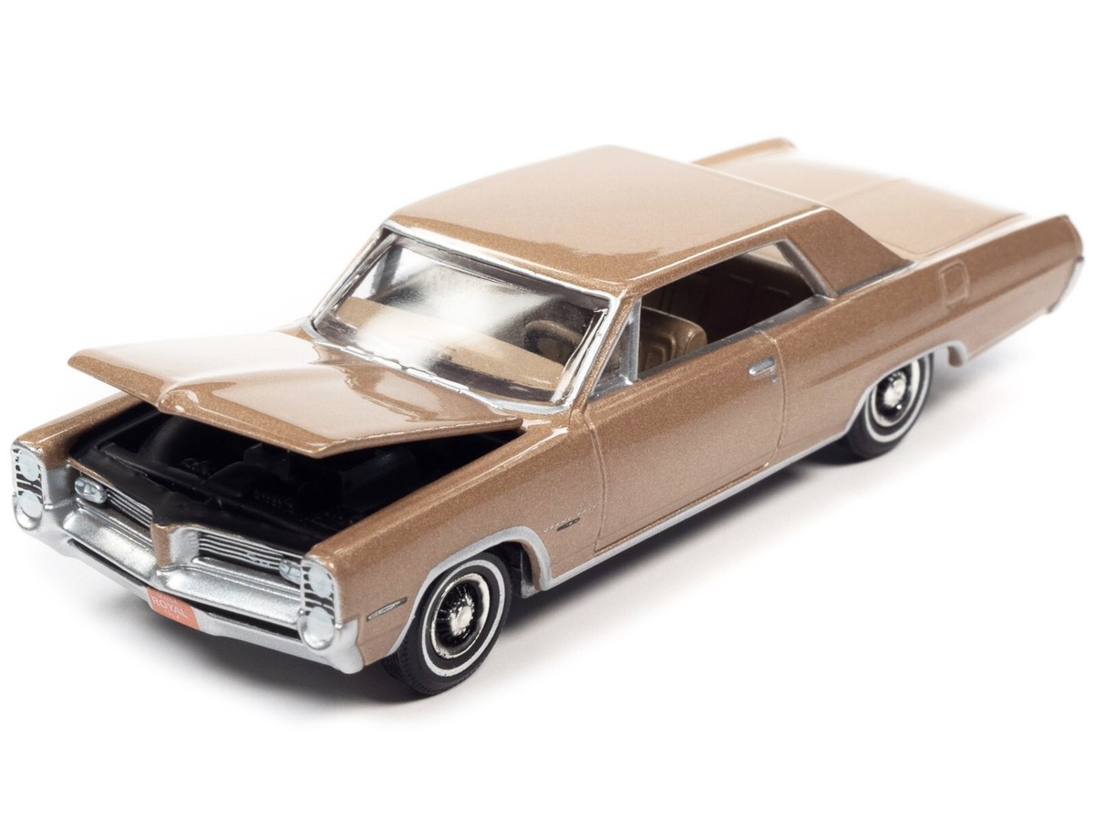 1964 PONTIAC GRAND PRIX ROYAL BOBCAT BRONZE 1/64 CAR AUTO WORLD