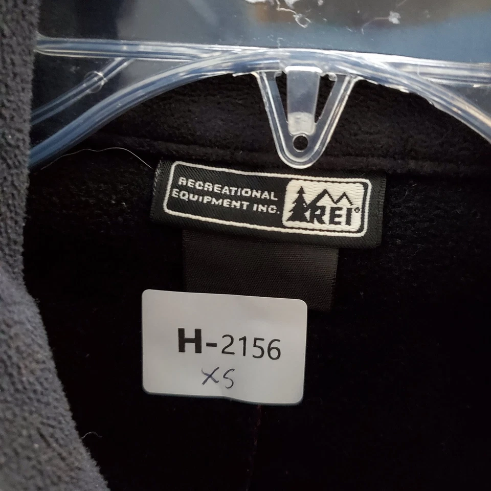 Chaqueta REI Mujer XS Roja Cremallera Completa Softshell Polar Manga Larga Simulado Cuello Bolsillos Foto 2 de 4