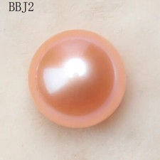 Huge 14mm Natural South Sea Genuine Golden Pinkish Round Loose Pearl Undrilled