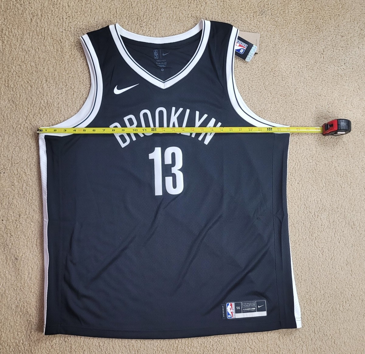 New NIKE NBA Brooklyn Nets 13 James Harden Swingman Men XXL | eBay