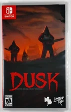 DUSK Brand New NINTENDO SWITCH Game Limited Run #118