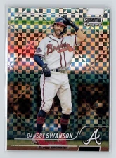 Dansby Swanson 2022 Topps Stadium Club Chrome #169 X-Fractor