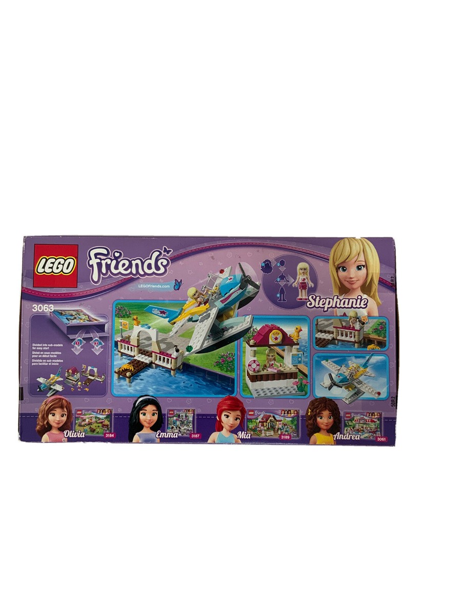 Lego Friends 3063 Heartlake Flying Club NEW Seaplane With