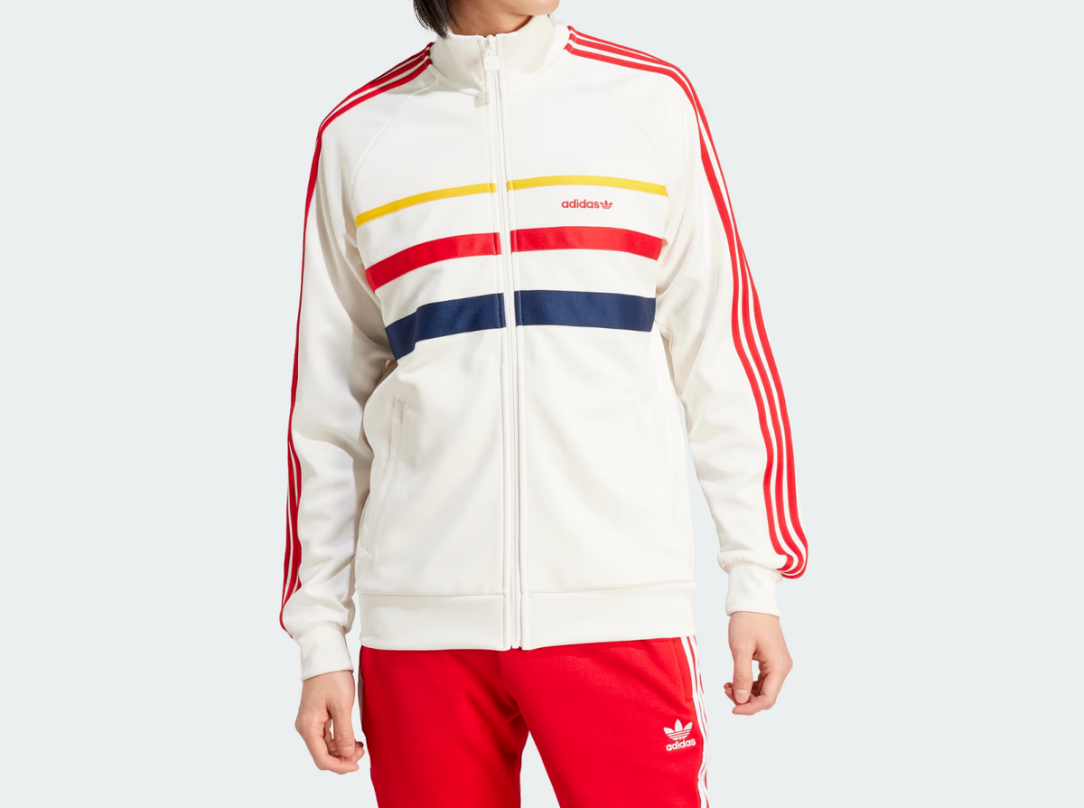 adidas Originals Mens The First Comfort Track Top White | eBay