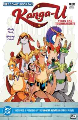 Kanga-U Tests and Tournaments Free Comic Book Day 2025 FCBD Wonder Woman NM