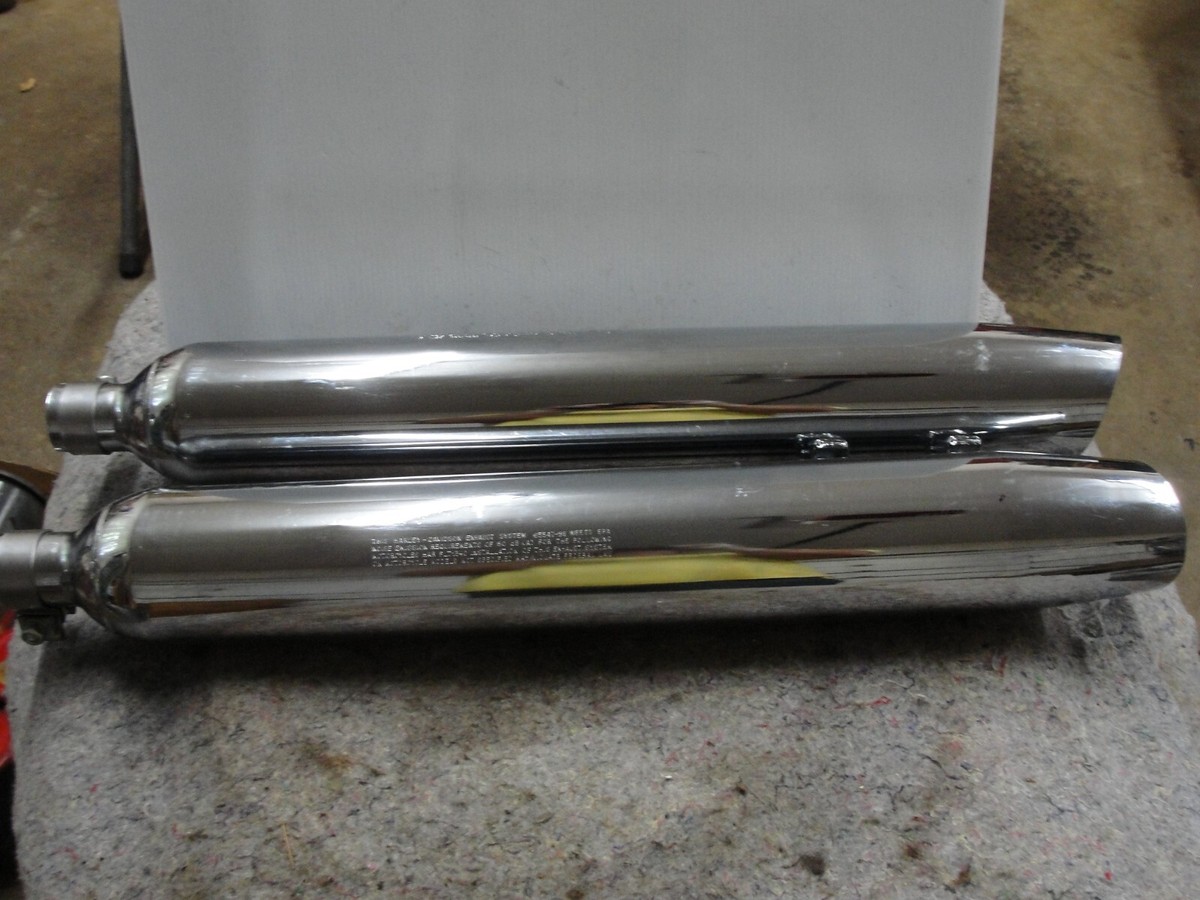 NEW TAKE OFF Road King HARLEY DAVIDSON Muffler Exhaust Pipe