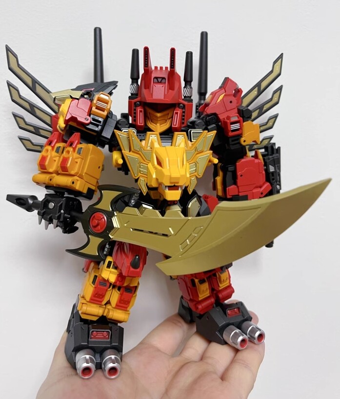 Ready! New JiGuangMao Toy Steel JGM-SKP01 Mini Predaking Set