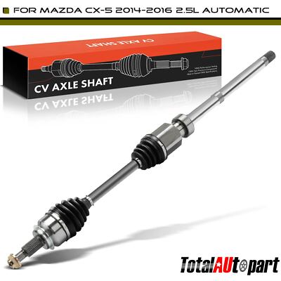 New CV Axle Assembly for Mazda CX-5 2014-2016 L4 2.5L AWD Front