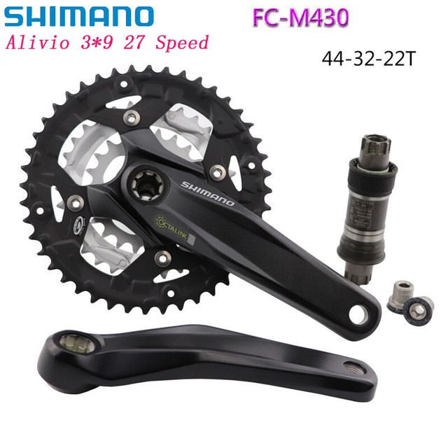 shimano alivio chainset