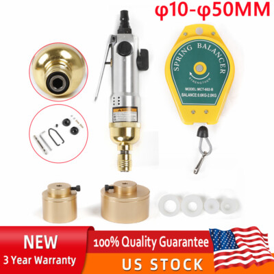 Handheld Pneumatic Bottle Capping Machine 10-50mm Caps Adjustable Torque