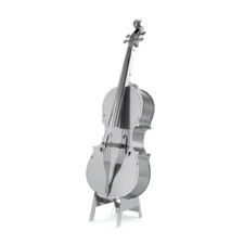 Metal Earth - Bass Fiddle DIY Assemble Steel Sheet 3D Model Craft Build