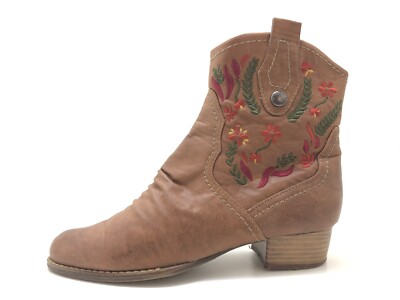 Marco Tozzi Damen Stiefel Stiefelette Boots Braun 39 (UK