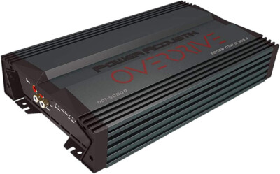 Power Acoustik OD1-5000D Overdrive Series 5000 Watts Max 1 Ohm