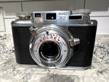 BOLSEY Model B2 Vintage Rangefinder Camera Wollensak 44mm F3.2 Anastigmat Lens