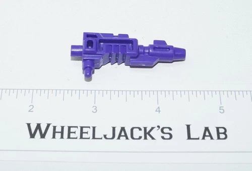 Piranacon Overbite Laser Gun Vintage Hasbro 1988 G1 Transformers Action Figure