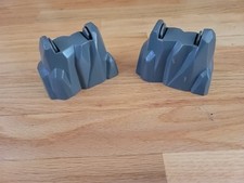 Brio world wooden Railway Train Replacement Mountain Rock Risers x 2