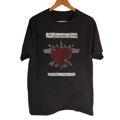 Homepage - The Dresden Dolls Black Cotton Shirt S-5XL CL651