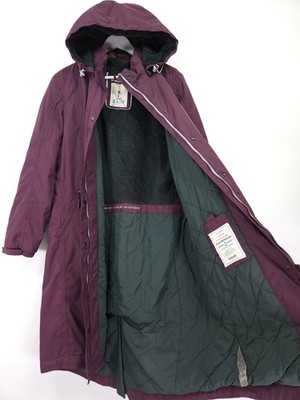 Seasalt Janelle Mantel Gr. 16 Burgund Wasserdicht Parka Jacke Outdoor Fleece Mac