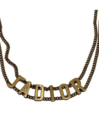 Collana Christian Dior oro donna usata