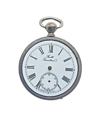 Antique Scott Taunton Gents Key-Wind Pocket Watch (French Made)