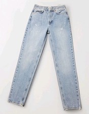 BDG Urban Outfitters Womens Jeans W27 Light Wash Mom High Rise Cotton Denim