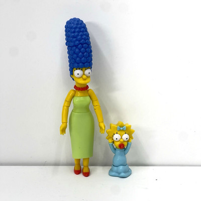 The Simpsons Marge & Maggie Simpson Figures Wave 3 Jakks Pacific 2025