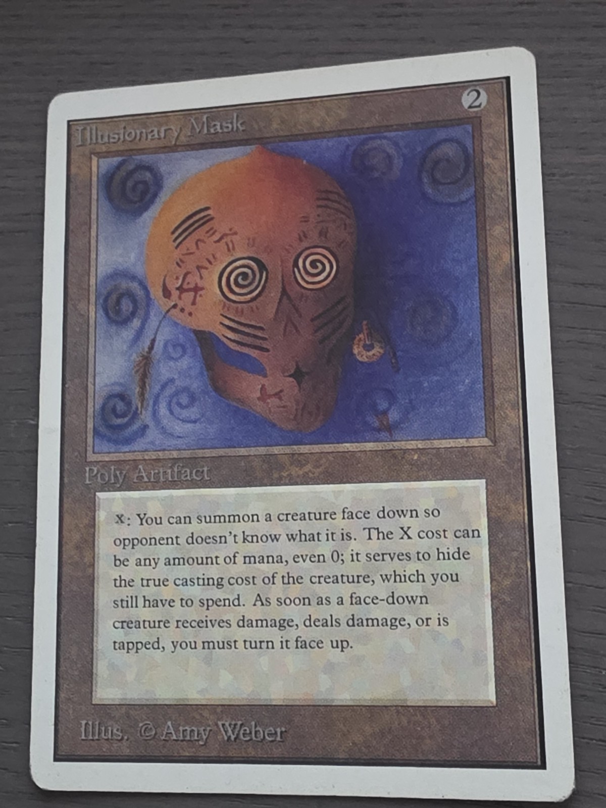Illusionary Mask - MTG: Magic The Gathering Unlimited English - LP/MP