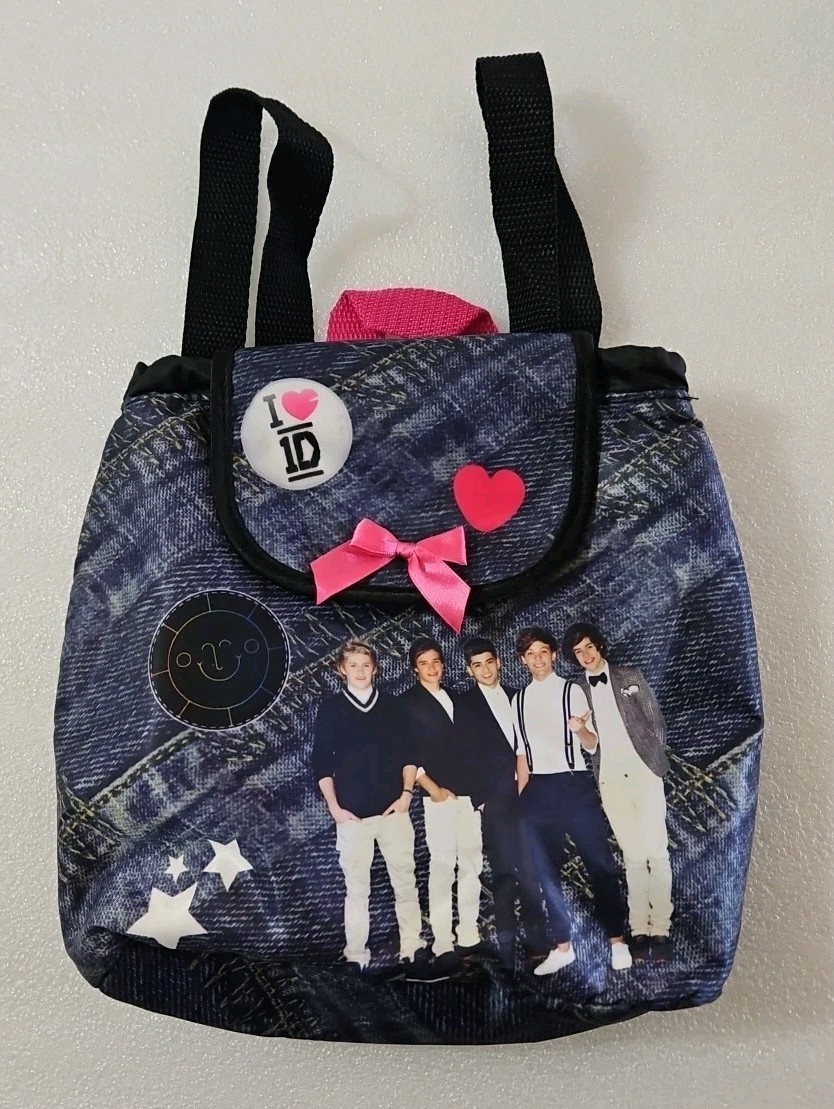 One Direction 2013 Mini Backpack Denim Style - image 1