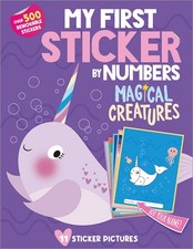 My First Sticker by Numbers Magical Creatures, Paperback by Quintanilla, Haze...