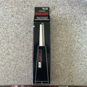 Maxell Illuminated Tape Head Demagnetizer.
