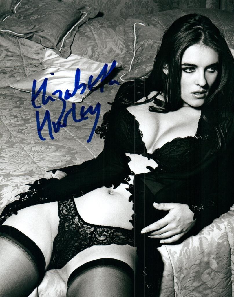 Elizabeth Hurley 8x10 signed Photo Picture autographed with COA