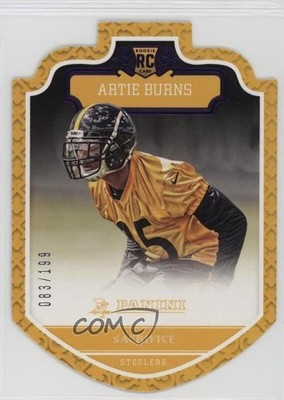 2016 Panini Rookies Sacrifice Die-Cut /199 Artie Burns #256 Rookie RC 0q3