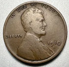 1910-S  LINCOLN CENT  VG   BETTER DATE  #1980
