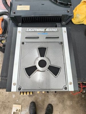 Lightning Audio Storm S1.600D *Old School* Made in USA Amplifier