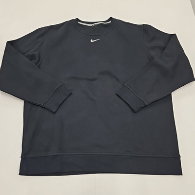 Nike Long Sleeve Men s Black Pullover Sweatshirt 2XL Excellent Condition