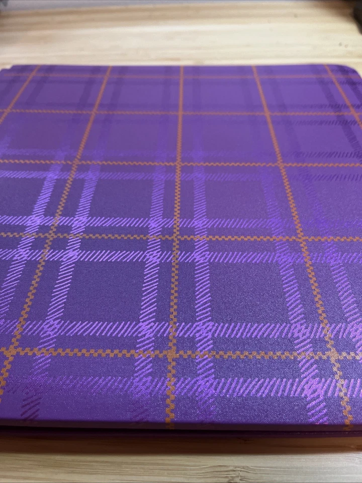 Альбом Creative Memories It's Fall Y'all фиолетовый клетчатый осенний для скрапбукинга 12x12 - Изображение 2 из 4