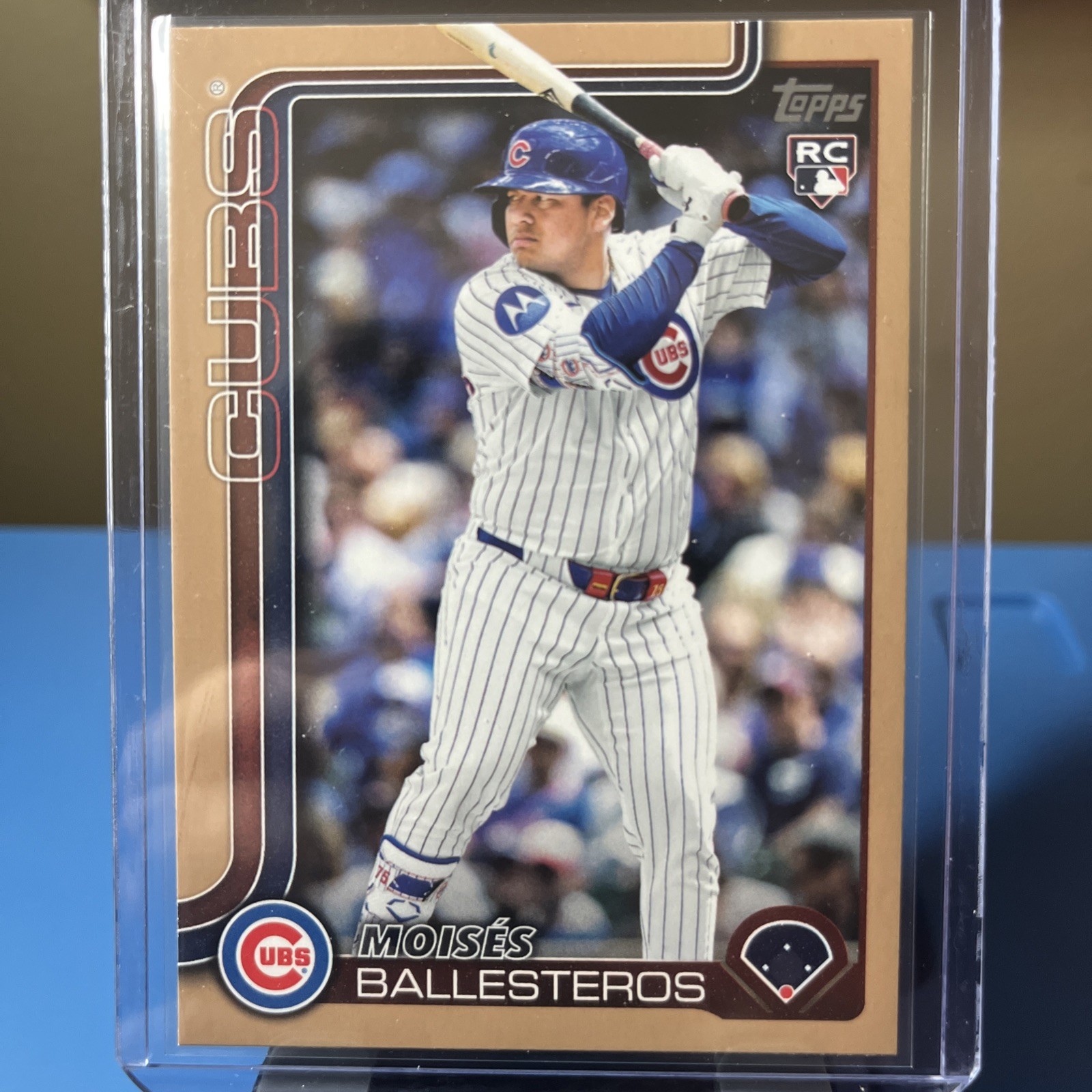 2025 Topps Update Gold Parallel Moises Ballesteros #1405/2025 (US262) Cubs RC