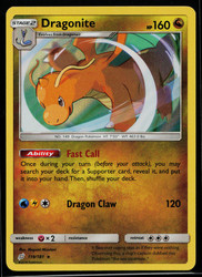 Dragonite 119/181 Sun & Moon: Team Up Holo Rare