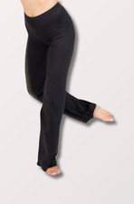 NWT Body Wrappers Girls ProWEAR Jazz Pants in Black Style BWP091