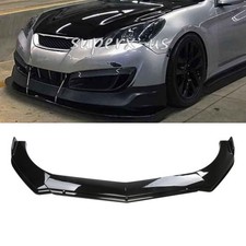 Gloss Black Front Bumper Lip Splitter Body Kit Spoiler For Hyundai Genesis Coupe