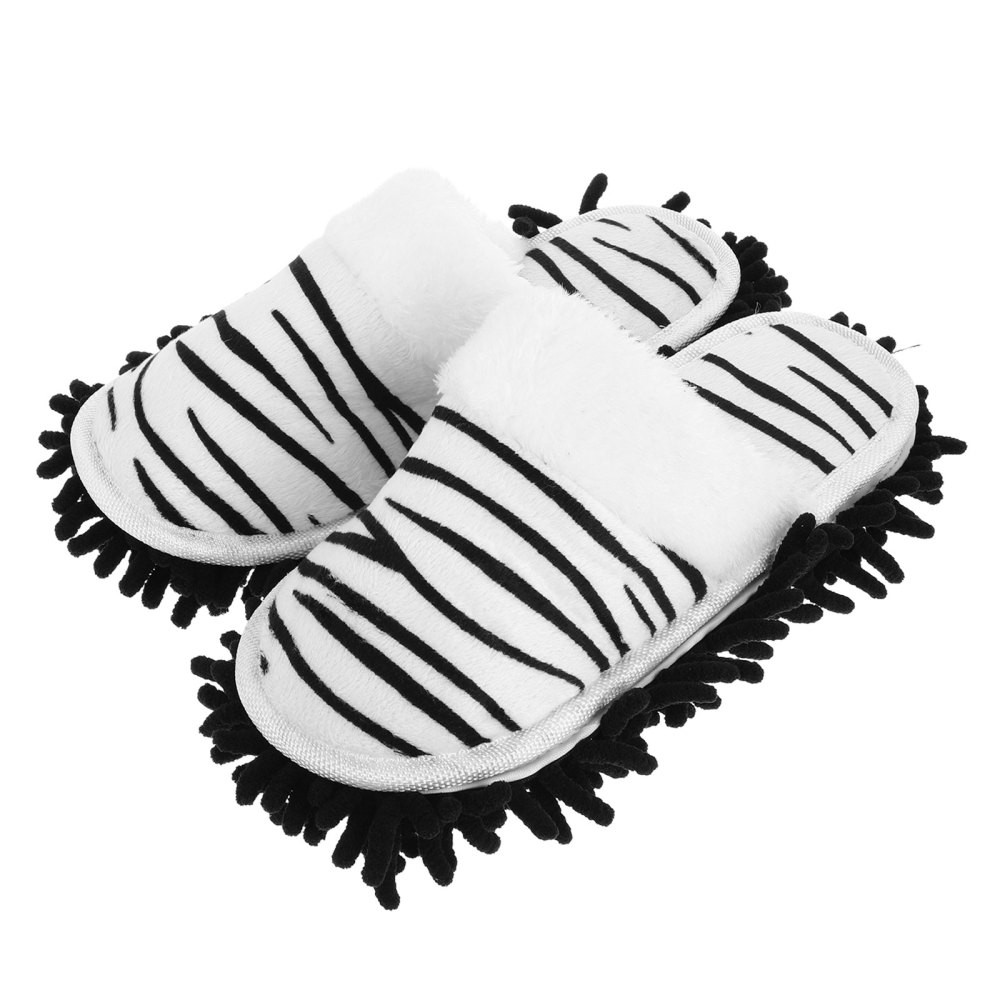 APL Pantofole Uomo Calzini Tergicristallo Per La Pulizia Pavimenti Mop Copriscarpe