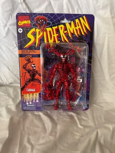 Marvel Retro Legends Spider-Man Carnage  - product listing photo