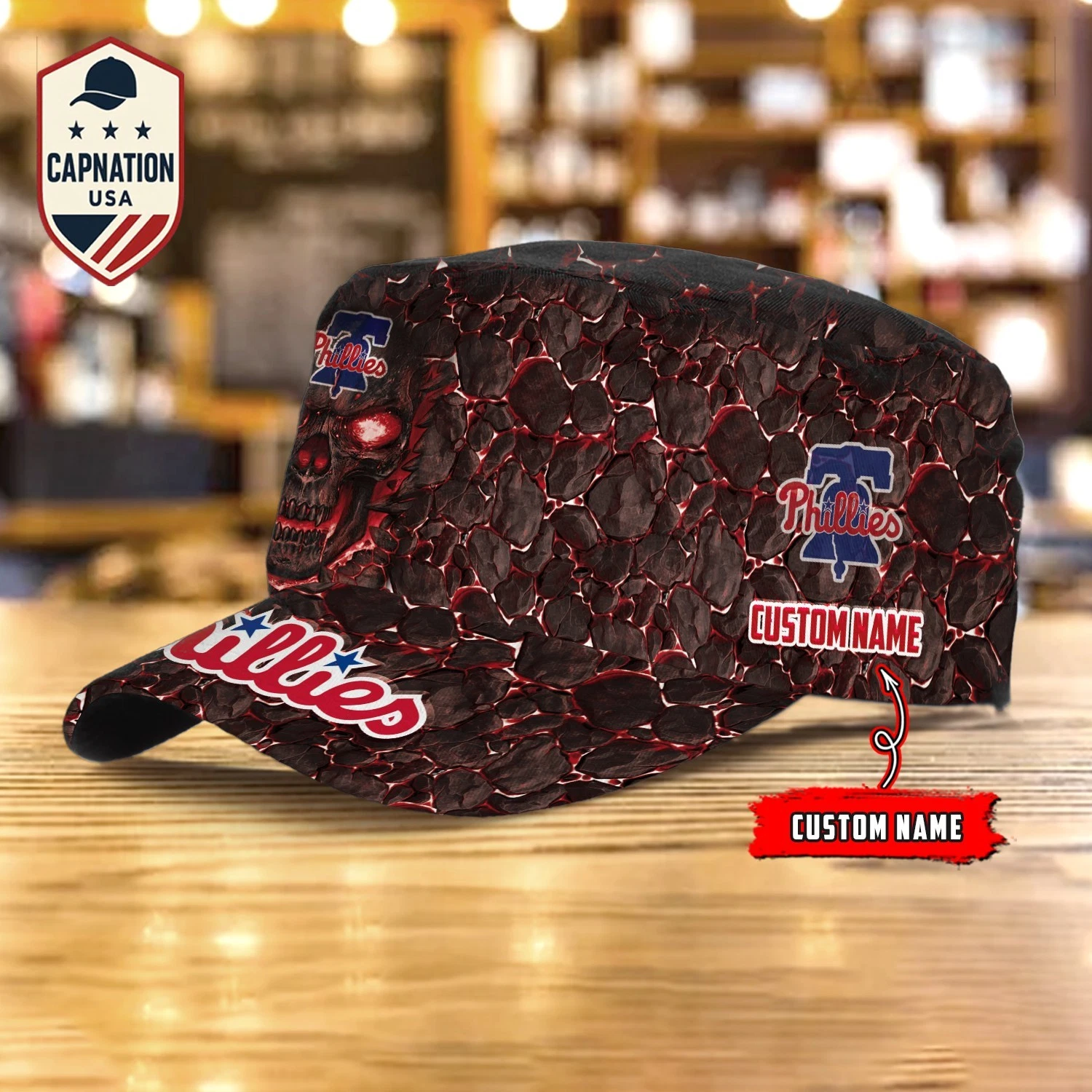 Philadelphia-Phillies Military Cap