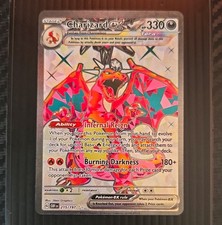 Pokemon TCG Charizard ex 215/197 Obsidian Flames Full Art Tera Holo UR on eBay