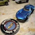 Hot Wheels Redlines Turbofire Blue Diecast Car 1:64 Scale 1968