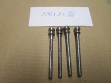 4 - Vintage Cannon Ball Top Finial Door Hinge Pins 3 5/8" by 3 '' x 17/64"